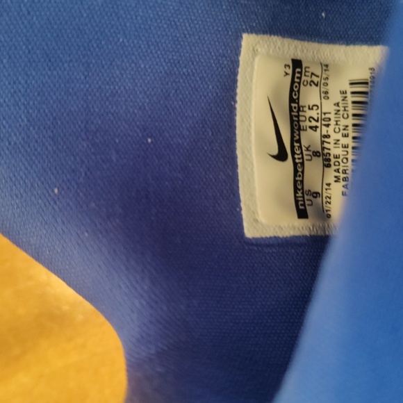 Nike Lunarlon Hyper Quickness Blue size 9 main image 7